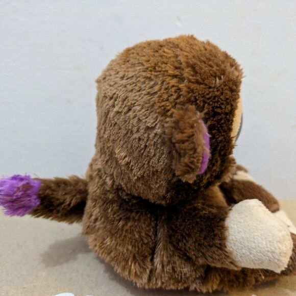 Ty Peek-A-Boo Phone Holder with Screen Cleaner Bottom Chimps the monkey 5" - Picture 2 of 14